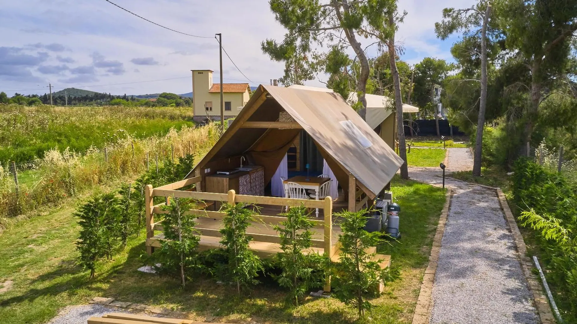 Campsite Tenda Safari Vicino Al Mare Piombino